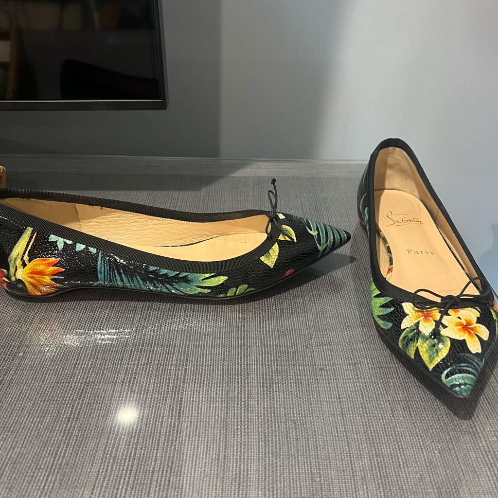 Christian Louboutin Black Women's Flats 37.5
